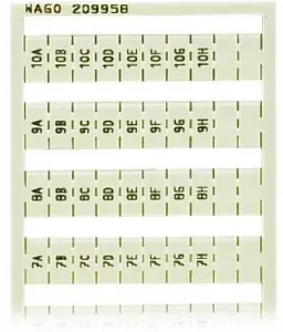 209-958 WAGO Terminals Accessories