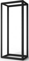47 U cabinet rack, (H x W x D) 2200 x 600 x 1000 mm, steel, black gray, 20630-114