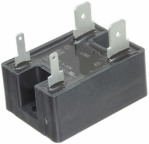 Solid state relay, 10-18 VDC, zero voltage switching, 75-264 VAC, 25 A, plug-in connection, AQJ419VJ