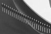 Pin header, 1 pole, pitch 2.54 mm, straight, black, 5-146861-1