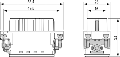 3124540000 Weidmüller Contact Inserts Image 3