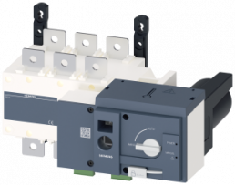 Mains switch, Rotary actuator, 3 pole, 400 A, 1000 V, (W x H x D) 328 x 160 x 292 mm, screw mounting, 3KC4342-0DA21-0AA3