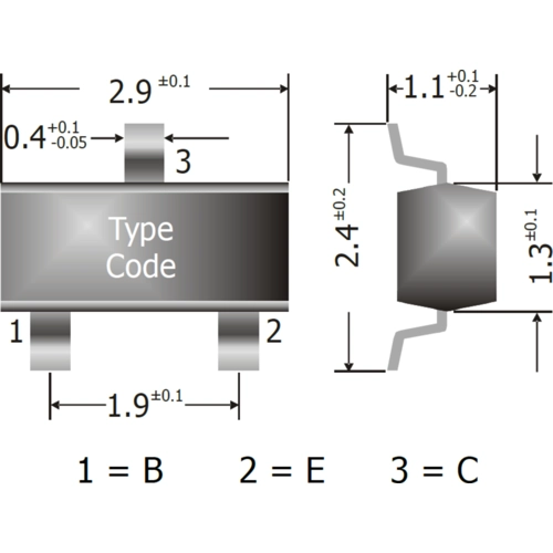 BC846S Diotec Semiconductors Bipolar Transistors Image 2