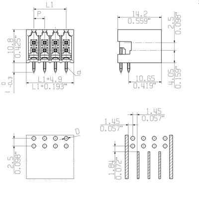 1359580000 Weidmüller PCB Connection Systems Image 2