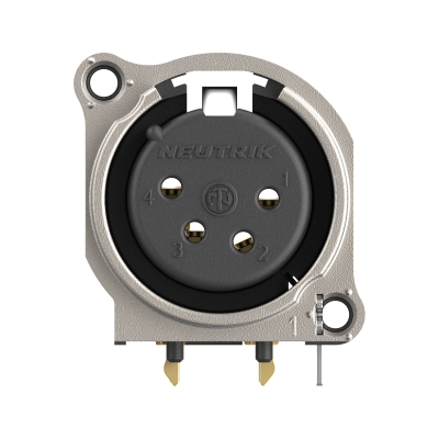 NC4FBH-0 Neutrik XLR Connectors Image 3