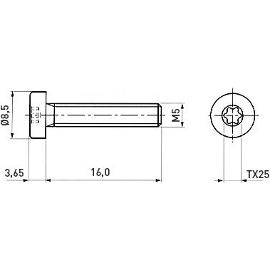 001.63.561 Ettinger Screws, Threaded Rods Image 2