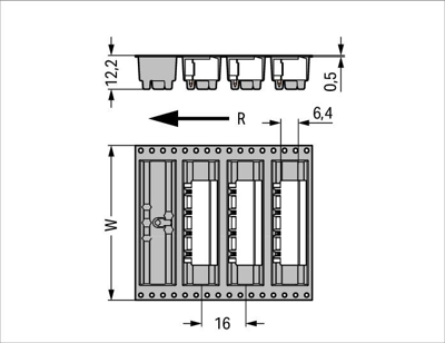 231-866/001-000/105-604/997-409 WAGO PCB Connection Systems Image 3
