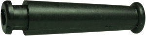 Bend protection grommet, cable Ø 5.6 mm, L 47 mm, PVC, black