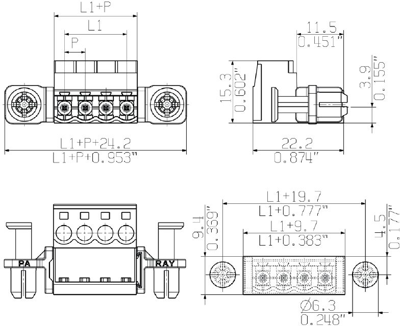 1353520000 Weidmüller PCB Connection Systems Image 2