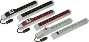60110-354 SCHROFF Power Outlet Strips and Cable Drums