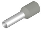 Insulated Wire end ferrule, 4.0 mm², 18 mm/10 mm long, gray, 1476290000