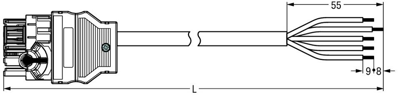 771-8965/107-201 WAGO Pre-assembled Connector Systems Image 2