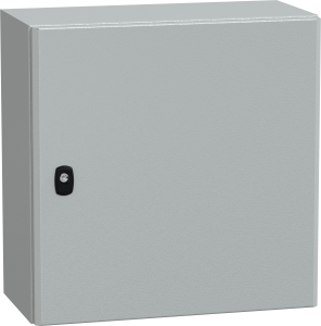 Door, (H x W x D) 500 x 500 x 250 mm, IP66, steel, light gray, NSYS3D5525P