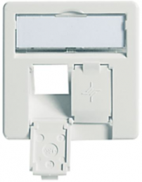 Central plate for junction boxes, white, 100020622