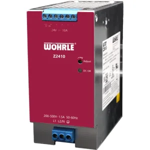 Z2410 WÖHRLE DIN Rail Power Supplies