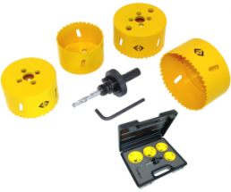 Hole Saw Kit For Downlighters 6 Piece