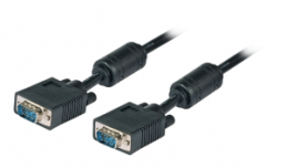 SVGA/HDTV connection cable, 20 m, HD-D-SUB plug, 15 pole to HD-D-SUB plug, 15 pole, K5326SW.20V2