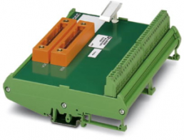 Input/output module, screw connection, 0.2-4.0 mm², 32 pole, 100 mA, 0.5 kV, green, 2319838