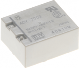 Relay, 1 Form A (N/O) + 1 Form B (N/C), 12 V (DC), 720 Ω, 8 A, 30 V (DC), 250 V (AC), bistable, ADY32012