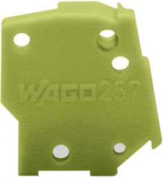 End plate for connection terminal, 257-700
