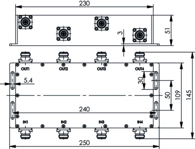 100024310 Telegärtner Antenna components, switches, attenuators Image 2