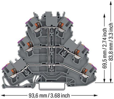2202-3208 WAGO Series Terminals Image 3