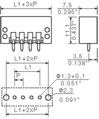 1607640000 Weidmüller PCB Connection Systems Image 3