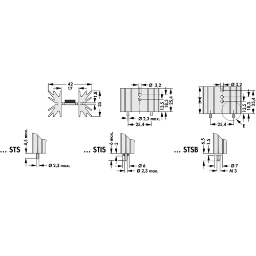 SK 129 63,5 STS Fischer Elektronik Heat Sinks Image 2