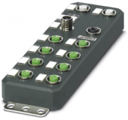 Distributed I/O device for EtherCAT, Inputs: 16, Outputs: 16, (W x H x D) 60 x 185 x 30.5 mm, 2701522