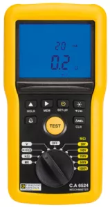C.A 6524 Chauvin Arnoux VDE testers, Installation testers, Insulation testers