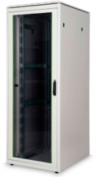 42 HE network cabinet, (H x W x D) 2053 x 800 x 1000 mm, IP20, sheet steel, light gray, DN-19 42U-8/10-1