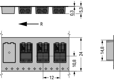 2060-472/998-404 WAGO PCB Terminal Blocks Image 3