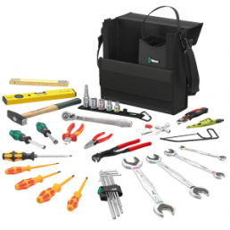 Wera 2go SHK 1 tool set for sanitary, heating andair conditioning technology