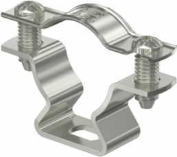 Spacer clamp, max. bundle Ø 25 mm, stainless steel, (L x W) 51 x 14 mm