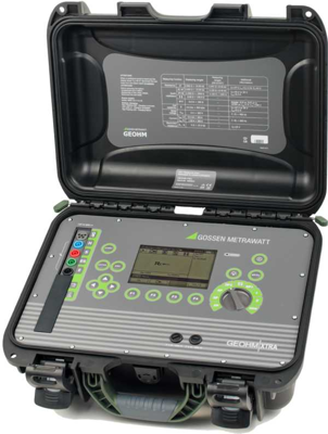 GEOHM XTRA Gossen Metrawatt VDE testers, Installation testers, Insulation testers Image 3