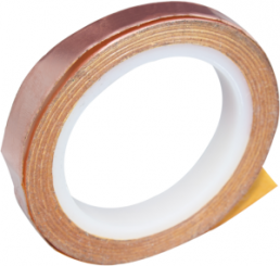 Self-adhesive copper tape, width: 11 mm, roll length: 20 m
