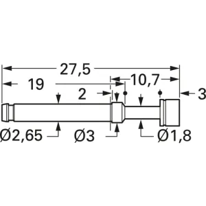 1060-CX-3.0NE-AU-4.0 C PTR Contact Probes