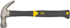 Claw hammer with fiberglass handle, 335 mm, 568 g, 357004
