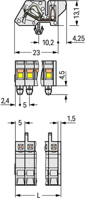 721-320/008-000 WAGO PCB Connection Systems Image 2
