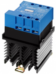 Solid state relay, 10-30 VDC, zero voltage switching, 24-510 VAC, 22 A, DIN rail, SIT865570