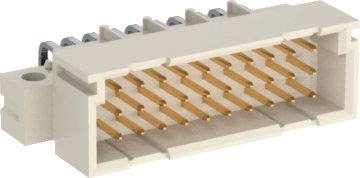 254325 ERNI DIN PCB Connectors
