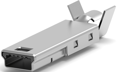 1734205-1 TE Connectivity USB Connectors, PC Connectors Image 1