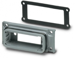 Mounting frame for D-Sub housing size 1 (DE), 9 pole, 1658079