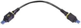 FO cable, PushPull (V4) to PushPull (V4), 1 m, G657A1, singlemode 9/125 µm
