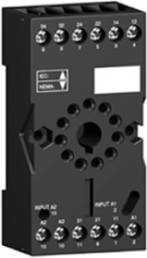 Relay socket for universal relay RUMC3, RUZC3M