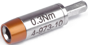 Torque adapter, 0.3 Nm, L 32 mm, 7.5 g, 4-973