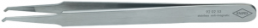 Precision tweezers, uninsulated, antimagnetic, Chrome-nickel steel, 120 mm, 92 02 53