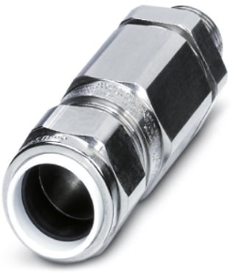 Cable gland, M20, 24 mm, Clamping range 9.5 to 15.9 mm, IP66, silver, 1411089