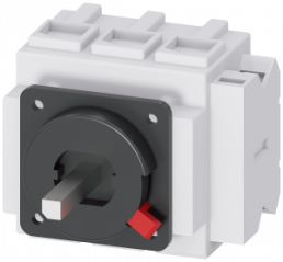 Load-break switch, 3 pole, 63 A, 690 V, (W x H x D) 71 x 64 x 80 mm, front mounting, 3LD2555-1TP00-0AE8