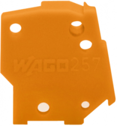 End plate for feed through terminal, 257-600